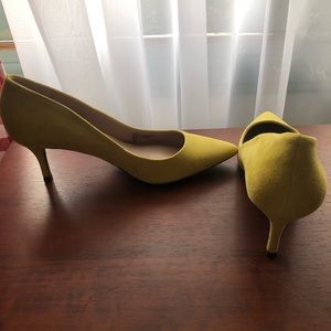 Charles by Charles David Neon Yellow Pumps